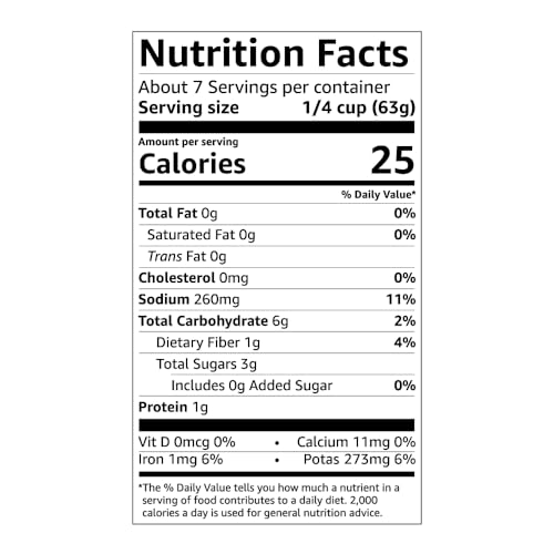 Amazon Fresh, Tomato Sauce, 15 Oz (Previously Happy Belly, Packaging May Vary) (Pack of 4)