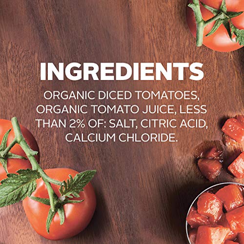 Hunt's Organic Diced Tomatoes, 14.5 oz, 12 Pack