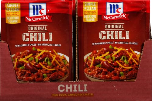 McCormick Original Chili Seasoning Mix, 1.25 oz (Pack of 4)