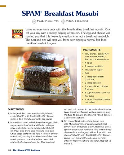 The Ultimate SPAM Cookbook: 100+ Quick and Delicious Recipes from Traditional