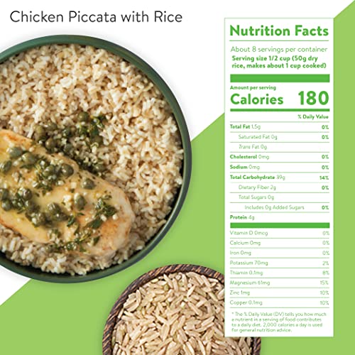 Minute Brown Rice, Instant Brown Rice for Quick Meals, 14-Ounce Box