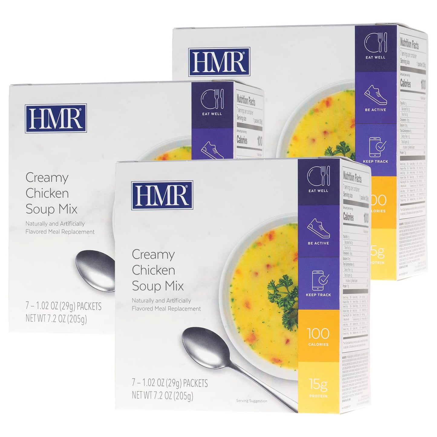 HMR Creamy Chicken Stew Combo Pack, 27 servings, Creates 6 Hearty Meals