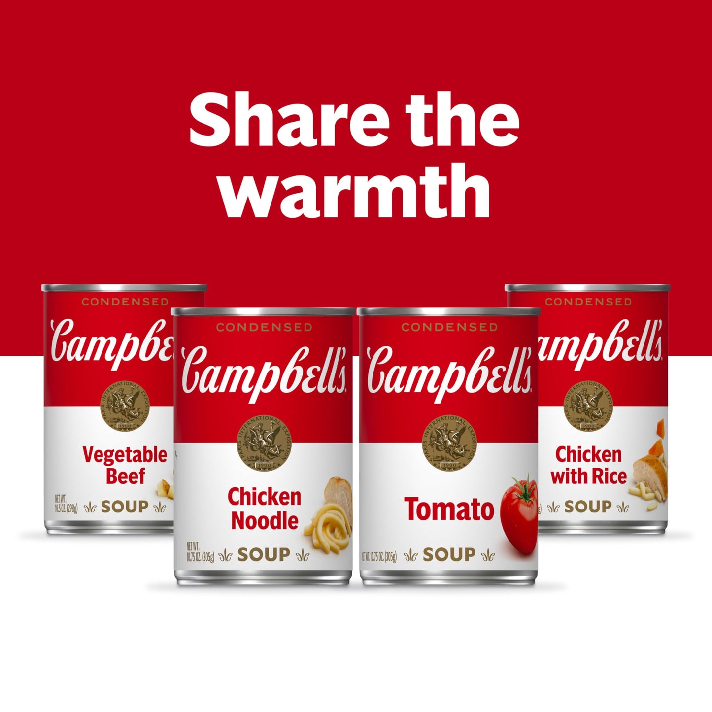 Campbell's Condensed Vegetarian Vegetable Soup, 10.5 oz Can