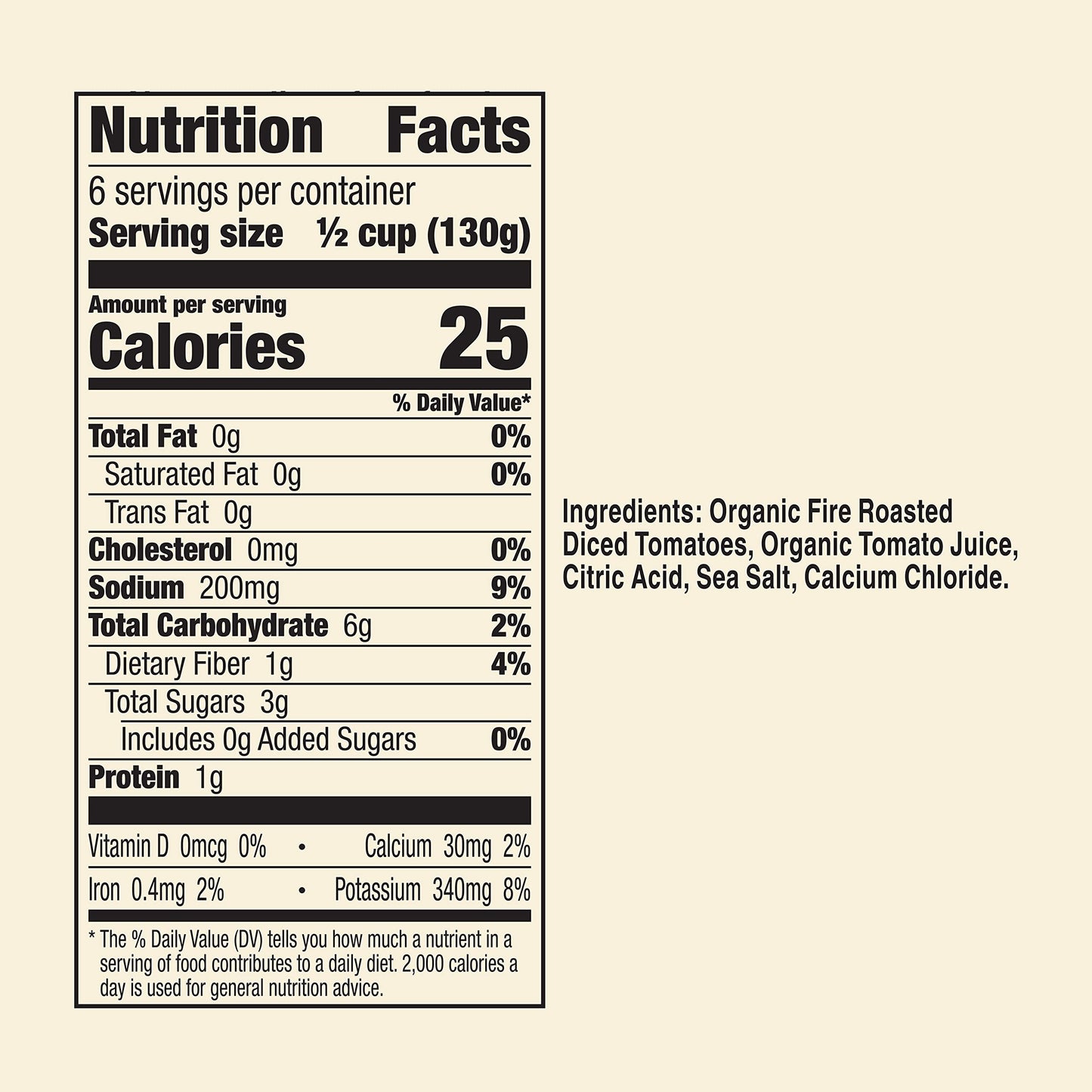 Muir Glen Organic Diced Fire Roasted Canned Tomatoes, 28 oz. (Pack of 4)