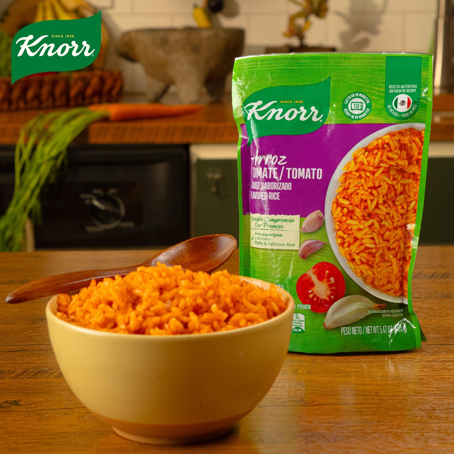 Knorr Mexican Rice Sides, Tomato Flavored Rice - Arroz Tomate, 5.47oz (Pack of 3)