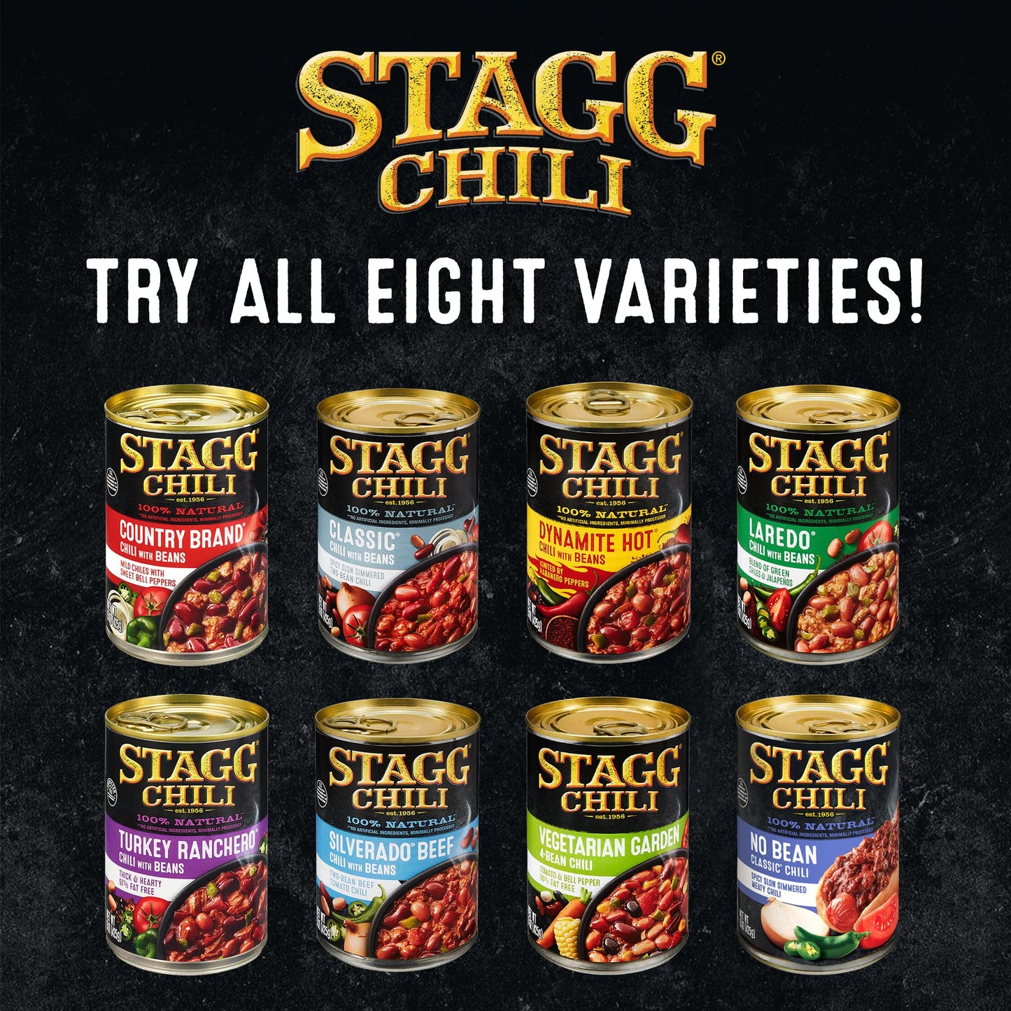 STAGG Laredo Chili With Beans, 15 Oz (Pack of 6)
