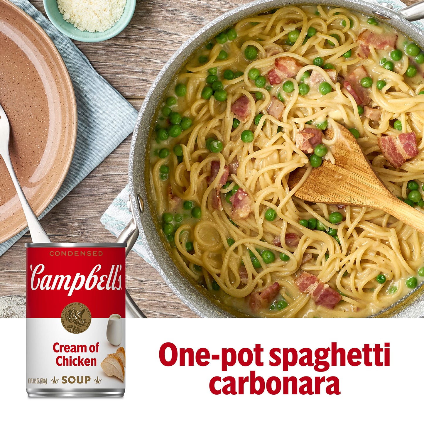 Campbell's Condensed Cream of Chicken Soup, 10.5 Ounce Can (Pack of 4)