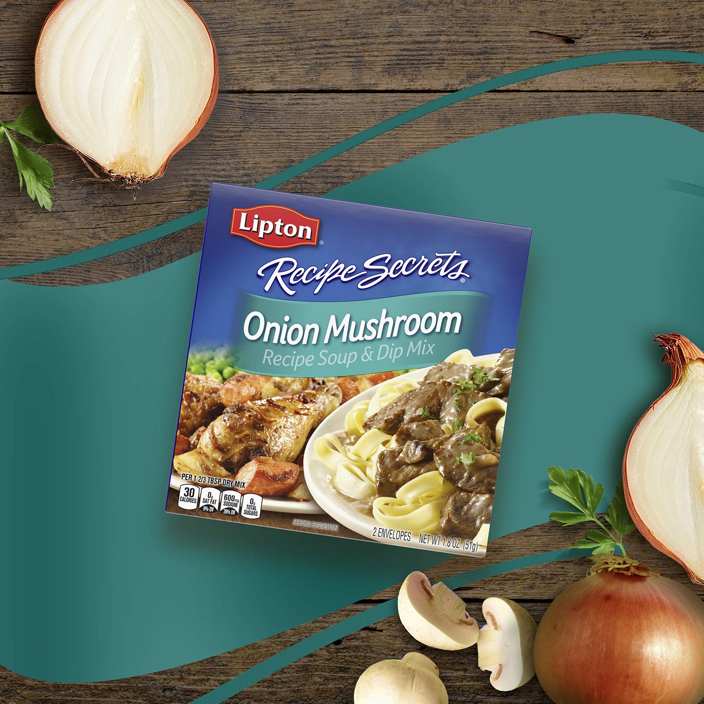 Lipton Recipe Soup and Dip Mix For a Delicious Meal Onion Mushroom Great