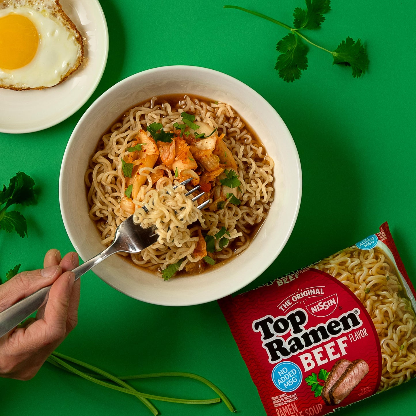 Nissin Top Ramen Noodle Soup, Beef, 3 Ounce (Pack of 24)