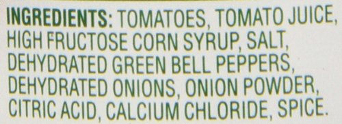 Del Monte Canned Diced Tomatoes with Green Peppers and Onions, 14.5 Ounce (Pack of 12)