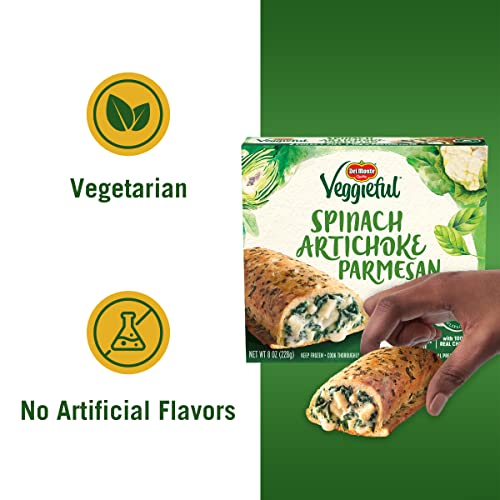 Del Monte Veggieful Pocket Pies, Artichoke Spinach Parmesan (Pack of 2)