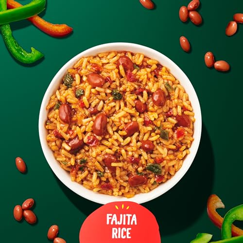 Knorr Rice Cup Fajita Rice 8 ct Delicious Rice Dish No Artificial Flavors or Preservatives 2.6 oz