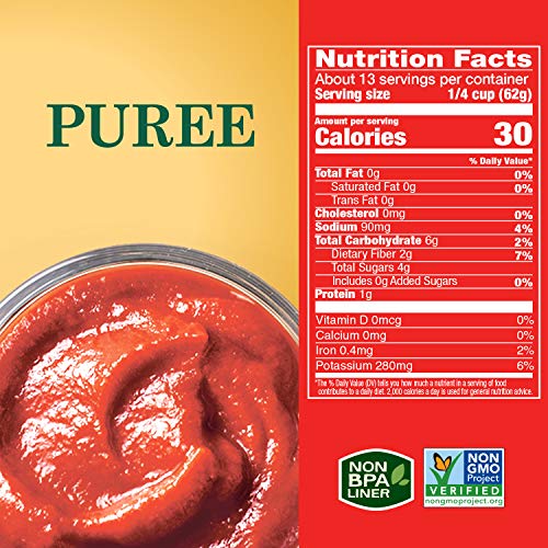 Hunt's Tomato Puree, Keto Friendly, 29 oz (Pack of 6)