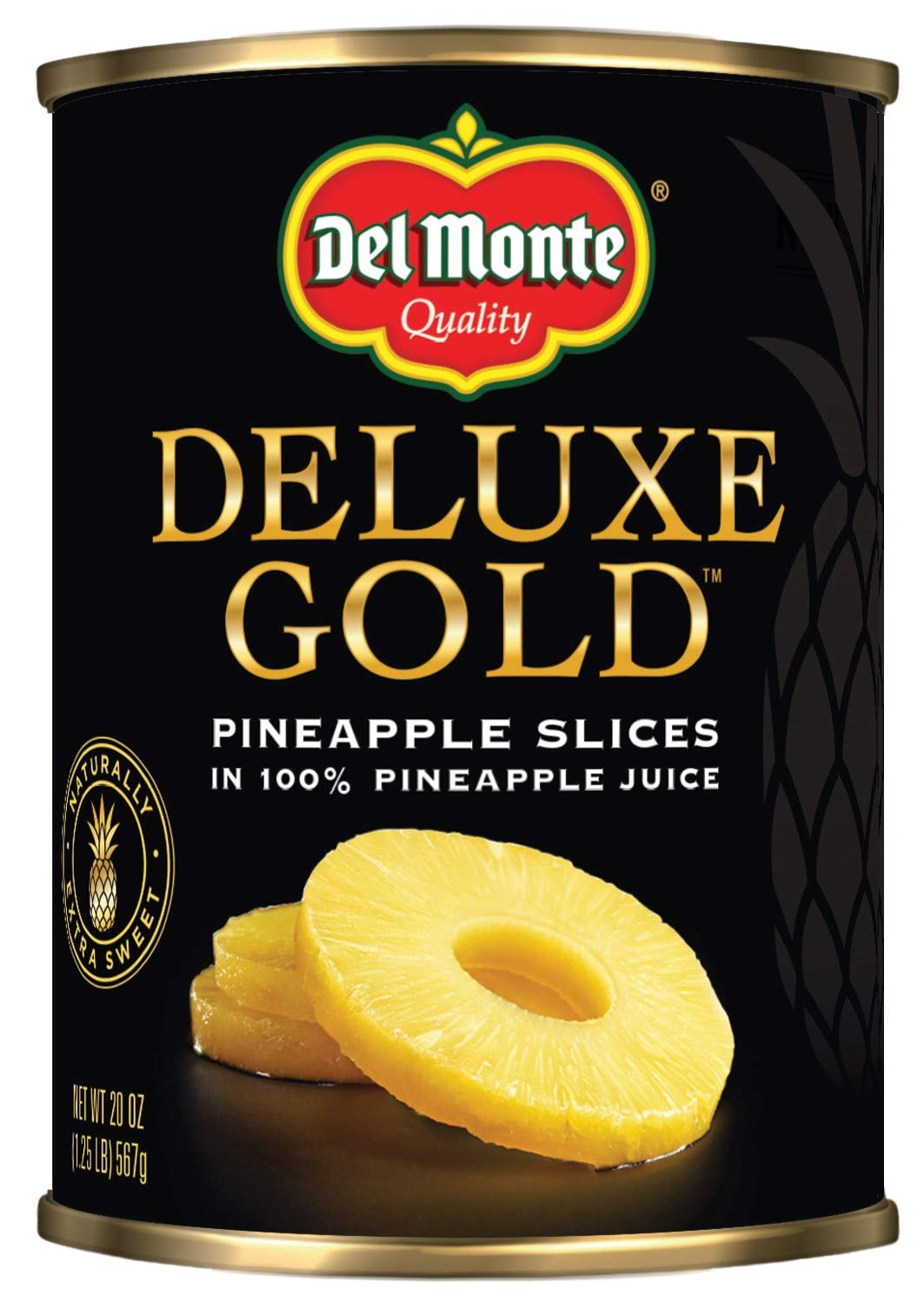 Pineapple Slices in 100% Juice, Canned Fruit, 20 oz Can