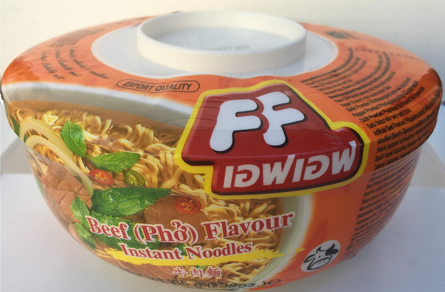 FF Instant Ramen Noodle Bowl 2.30 Ounces 6-Pack (Pho Beef Flavor)